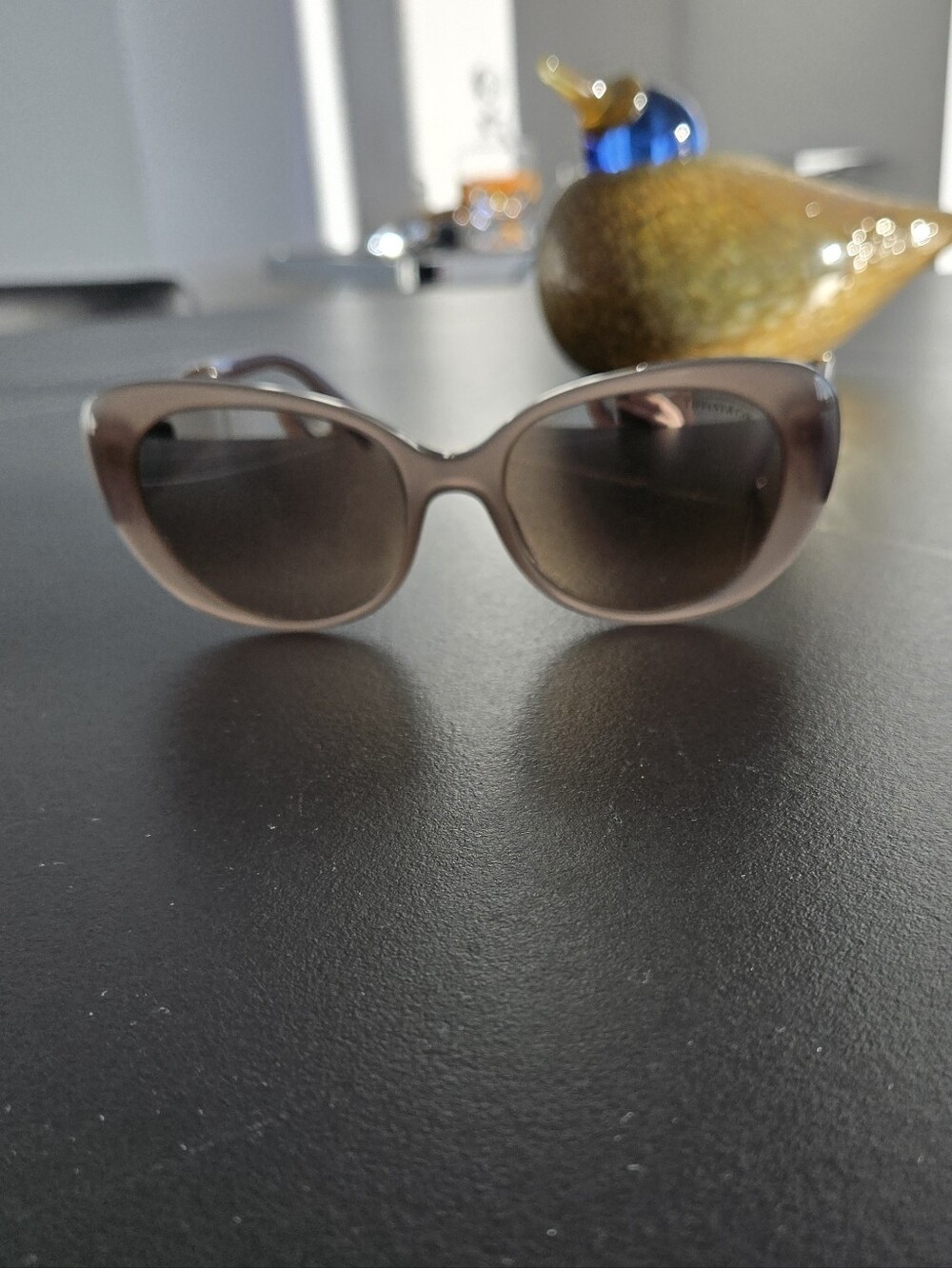 Tiffany & Co. Taupe Cat-Eye Women's Sunglasses